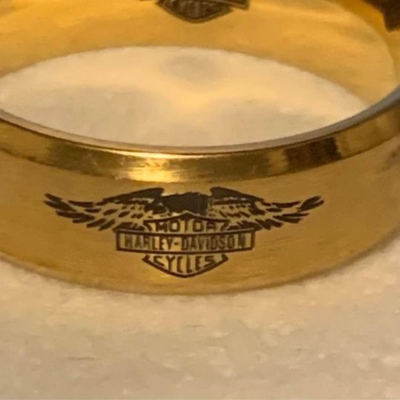 Motorcycle Riders titanium ring 8MM - Picture 2 of 4